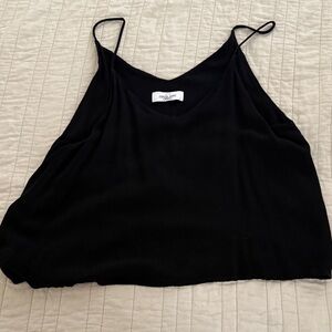 CJLA crop tank black